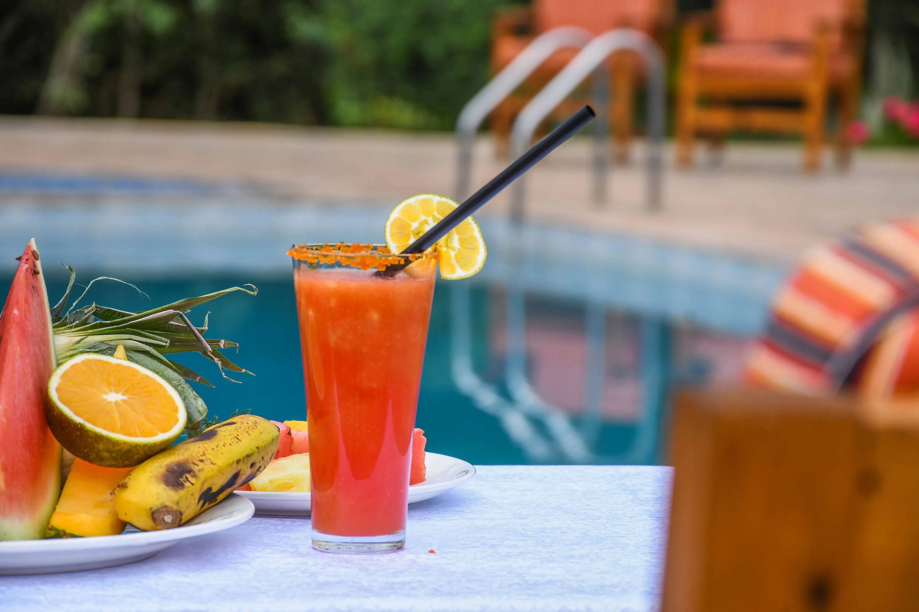Pool cocktails